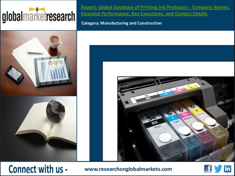 Global Database of Printing Ink Producers