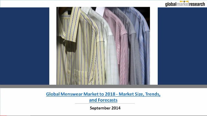 Global Menswear Market to 2018